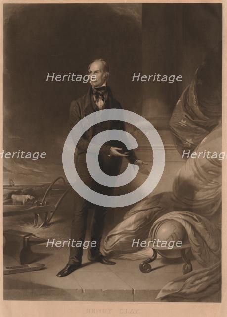 Henry Clay, 1843. Creator: William Sartain (American, 1843-1924).