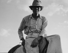 The riding boss, Aldridge Plantation, Mississippi, 1937. Creator: Dorothea Lange.