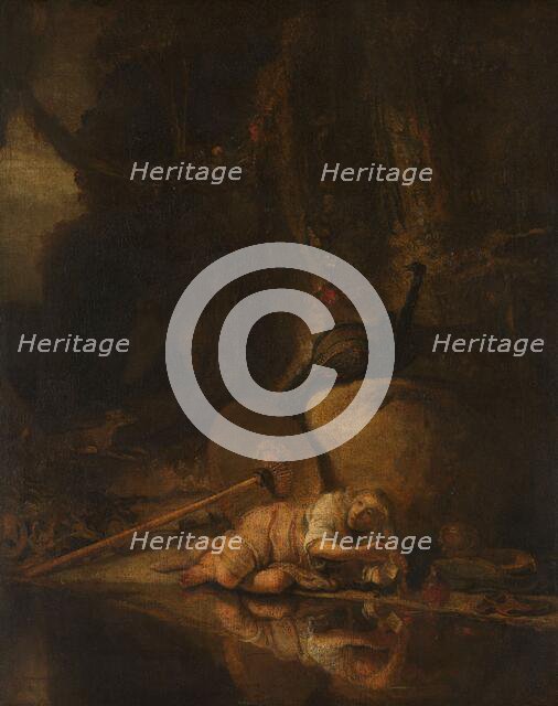 Hera Hiding during the Battle of the Gods and Giants, after c.1643. Creator: Govaert Flinck.