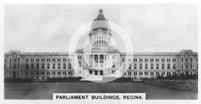 Parliament Buildings, Regina, Saskatchewan, Canada, c1920s. Artist: Unknown