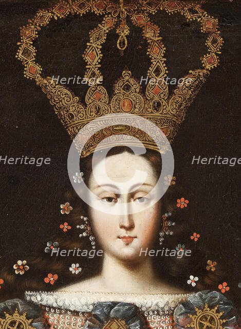 Virgin of Belén (Virgen de Belén) (image 2 of 11), between c1700 and c1720. Creator: Cusco School.