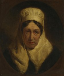 Old French Woman, 19th century. Creator: George Lance.