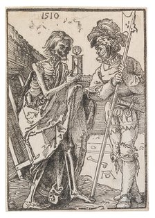 Death and Lansquenet, 1510. Creator: Dürer, Albrecht (1471-1528).
