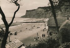 'Sands and Old Shanklin Head, Shanklin, I.W.', c1920. Creator: Unknown.