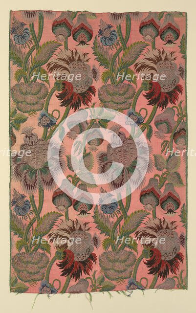 Panel, Lyon, c. 1732. Creator: Unknown.