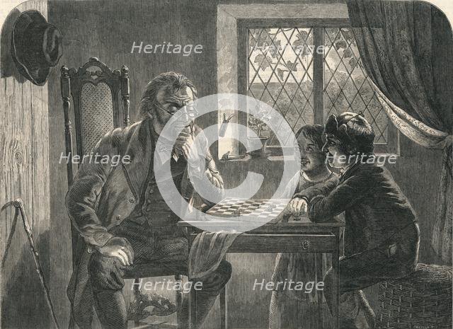 'A Fix - Black To Move', 19th century. Creator: Cheltnam.