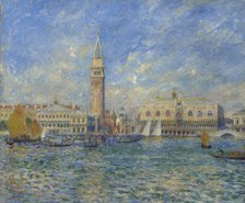 Venice, The Doge's Palace, 1881. Creator: Pierre-Auguste Renoir.