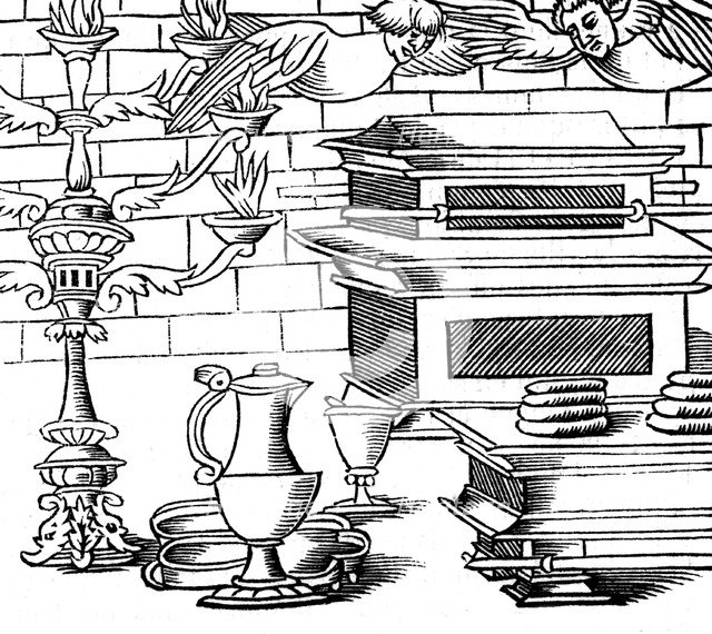 Sanctuary of the Ark of the Covenant, 16th century. Artist: Anon