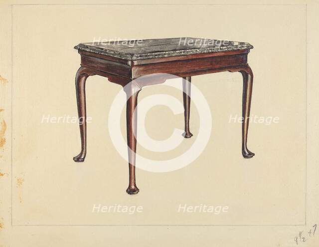 Sideboard, 1936. Creator: M. Rosenshield-von-Paulin.