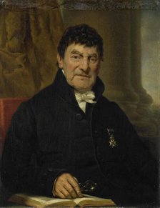 Dr Cornelis Hendrik à Roy (1751-1833), Physician and Biographer, 1833. Creator: Jan Adam Kruseman.