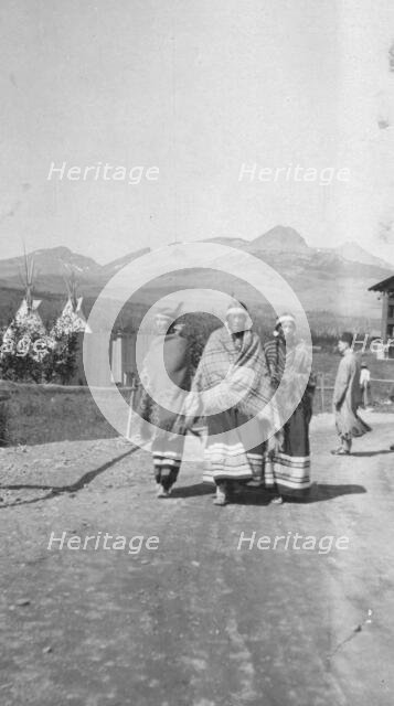 Indians in native dress, between c1900 and 1923. Creator: Unknown.