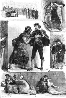Sketches from "Othello," at the Lyceum Theatre, 1881. Creator: William James Palmer.