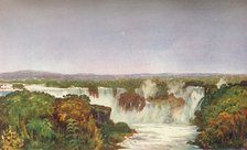 'Partial View of the Falls of Iguassu', 1914.  Artist: Unknown.