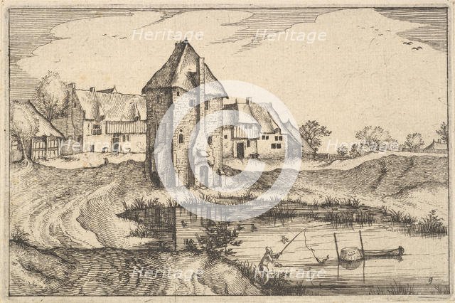 The Pond, plate 9 from Regiunculae et Villae Aliquot Ducatus Brabantiae, ca. 1610. Creator: Claes Jansz Visscher.