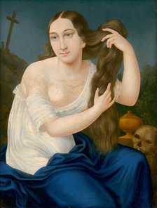 Mary Magdalene, 1850-1870. Creator: Jozef Bozetech Klemens.