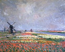 'Tulip fields near Leiden', 1886. Artist: Claude Monet