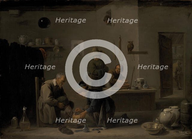 At the village doctor, 1636. Creator: Teniers, David, the Younger (1610-1690).