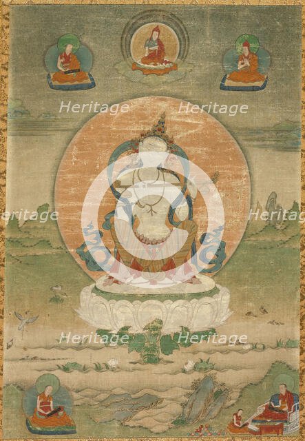 The Goddess Sarasvati, 18th century. Creator: Anon.