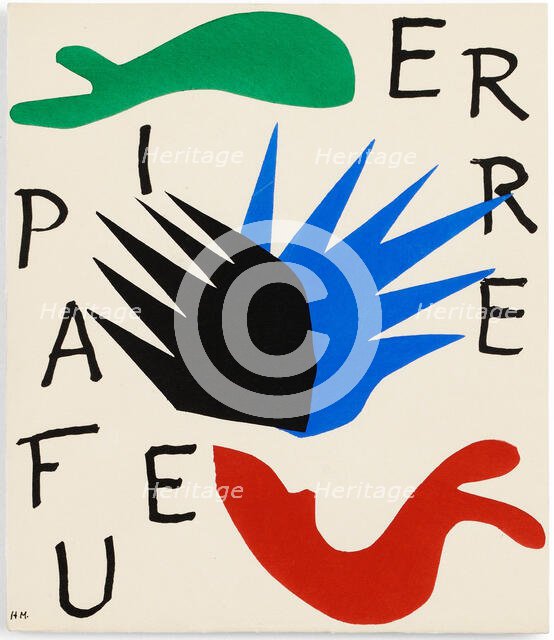 Pierre à feu, 1947. Creator: Henri Matisse.