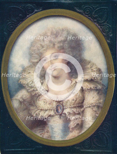 Mrs Fitzherbert, 1907. The longtime companion of the future King George IV of the United Kingdom. Artist: Richard Cosway