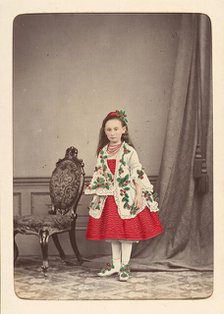 Follett Family Album of Children Costumed for a Fancy Dress Ball, ca. 1880. Creator: Owen Angel.