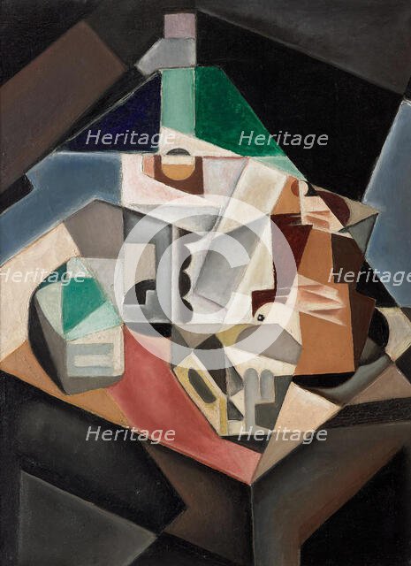 Naturaleza muerta (Still Life), c 1918. Creator: Blanchard, María (1881-1932).