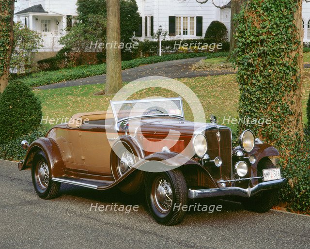 1932 Studebaker President Roadster. Artist: Unknown.