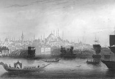 Constantinople (Istanbul), Turkey, 1857.Artist: H Bibby