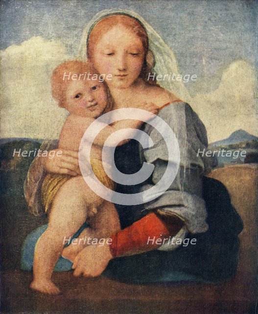 'The Madonna of the Tower', 1509-1511, (c1912). Artist: Raphael.