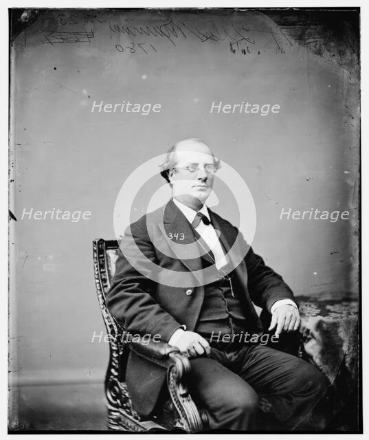 John Manning Jr. of North Carolina, between 1860 and 1875. Creator: Unknown.