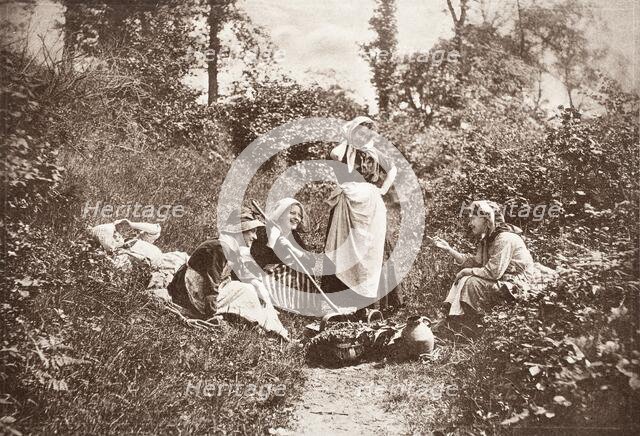 A Merry Tale, Printed 1889-1891. Creator: Henry Peach Robinson.