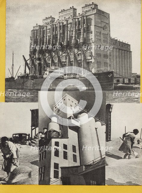 Illustration from USSR Builds Socialism, 1933. Creator: Lissitzky, El (1890-1941).
