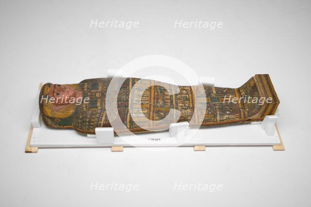 Coffin of Wenuhotep, Egypt, Third Intermediate-Late Period, late Dynasty 25-early Dynasty 26... Creator: Unknown.