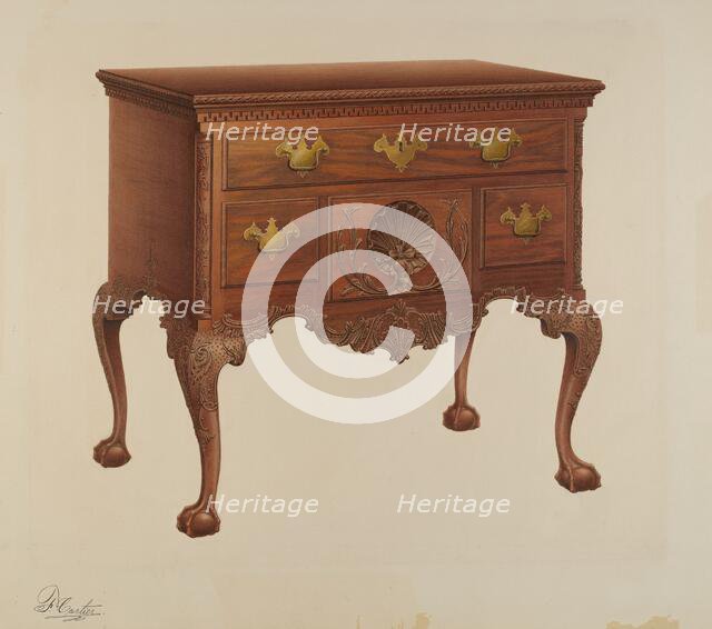 Lowboy, 1940. Creator: Ferdinand Cartier.