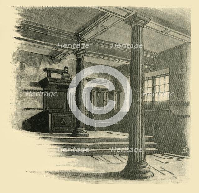 'Interior of the Grammar School', 1898. Creator: Unknown.