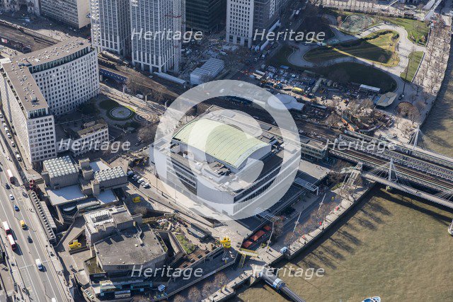 Royal Festival Hall, South Bank, Lambeth, London, 2018. Creator: Historic England Staff Photographer.