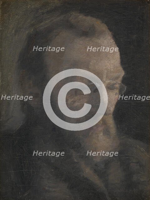 The art historian Karl Madsen, later Director of Statens Museum for Kunst, 1890. Creator: Vilhelm Hammershøi.