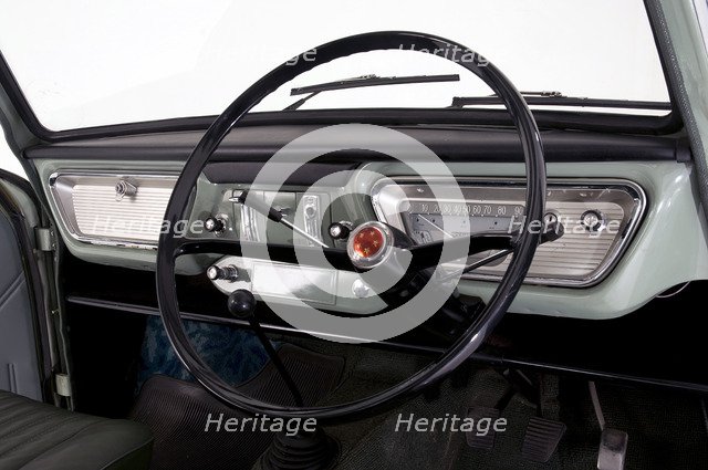 1966 Ford Anglia Super 105E dashboard Artist: Unknown.