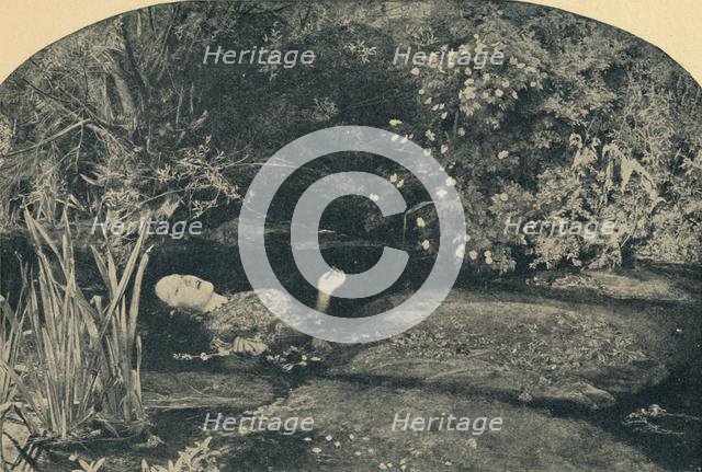 'Ophelia', c1852, (1935). Creator: WF Mansell.