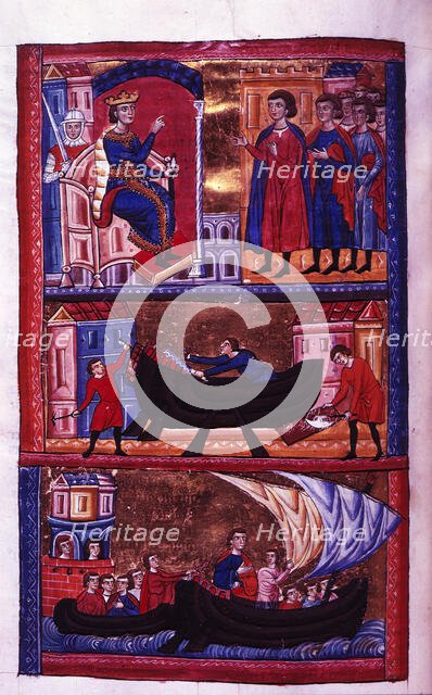 Jason, the Argo and Argonauts, c1285.  Creator: Unknown.