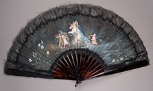 Fan, French, 1880-89. Creator: Unknown.