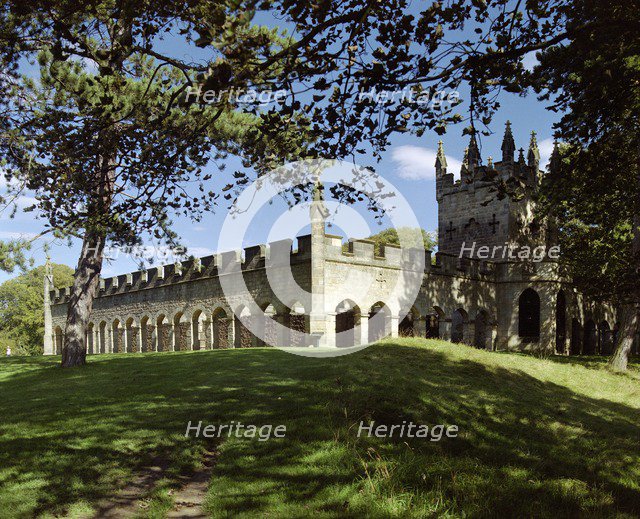Deer shelter, Auckland Castle Park, Bishop Auckland, Durham, c1980-c2017.  Artist: Historic England Staff Photographer.