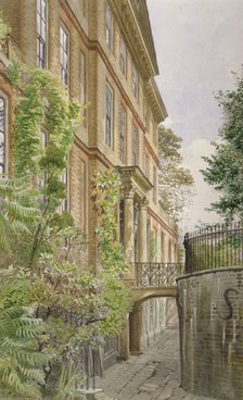 Wandsworth Manor House, St John's Hill, Wandsworth, London, 1887. Artist: John Crowther
