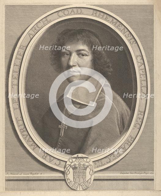 Charles-Maurice Le Tellier, 1670. Creator: Robert Nanteuil.