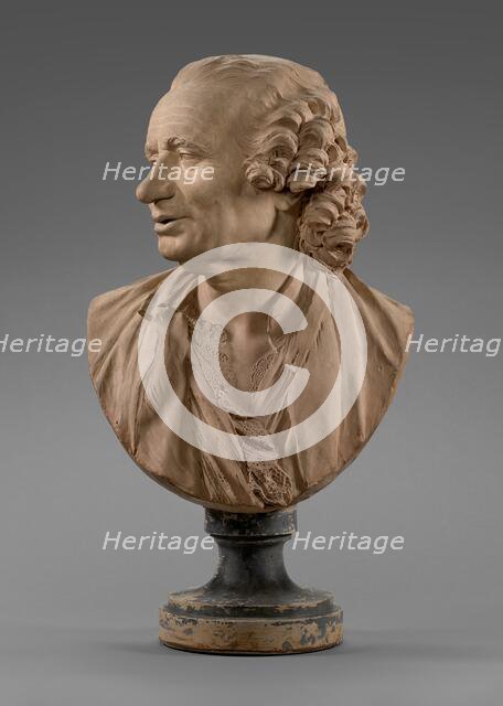 Bust of Alexis-Jean-Eustache Taitbout (1705-1778), 1762. Creator: Jean Jacques Caffiéri.