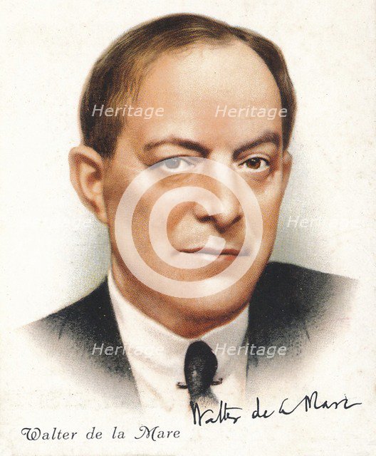 Walter de la Mare, 1937. Artist: Walter de la Mare