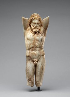 Furniture Support Shaped as a Hanging Marsyas, A.D. 100-200. Creator: Unknown.