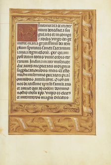 Decorated Text Page; Spinola Hours, about 1510-1520. Creator: Unknown.