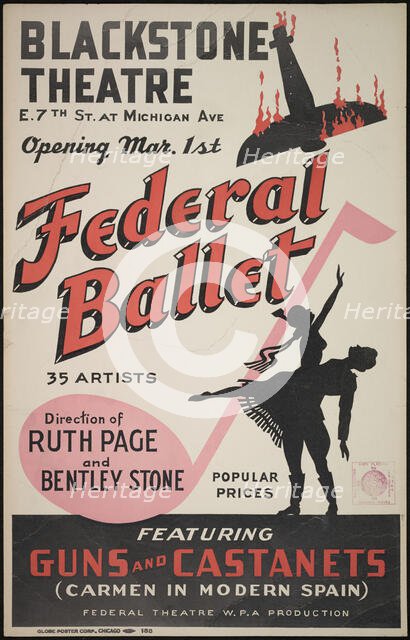 Federal Ballet, Chicago, 1939. Creator: Unknown.