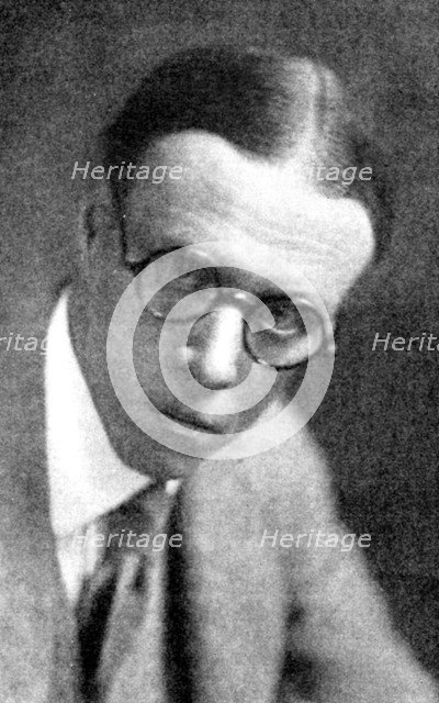 'Sinclair Lewis', Author of Main Street & Babbit!, American Novelist, 1923.Artist: Emil Otto Hoppe